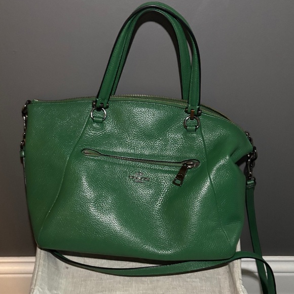 Coach Handbags - Coach Green Tote